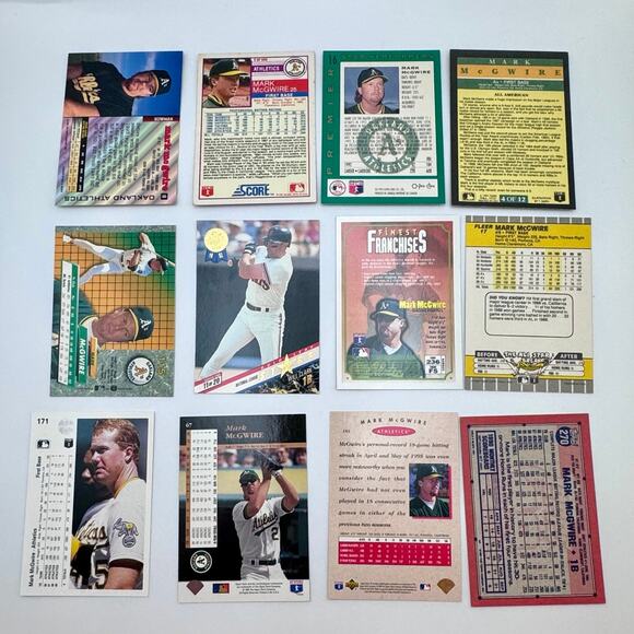 Mark McGwire Card Lot - Picture 2 of 10
